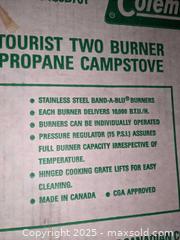 MaxSold Auction: Coleman Propane Camp Stove - Pickering (Ontario, Canada) SELLER MANAGED Downsizing Online Auction - Steeple Hill