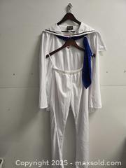 MaxSold Auction: Adult Sailor Costume – XL (Complete Set)  - Vancouver (British Columbia, Canada) SELLER MANAGED Reseller Online Auction - East 7th Avenue (STORAGE)