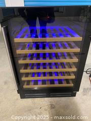 MaxSold Auction: Cellar Solutions BU-145 145L Wine Cooler – Single Zone, Wood Shelves, Tested &#38; Workin - Vancouver (British Columbia, Canada) SELLER MANAGED Reseller Online Auction - East 7th Avenue (STORAGE)