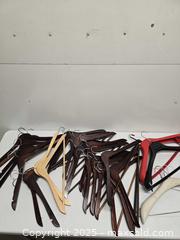 MaxSold Auction: Large Lot of Mixed Wooden &#38; Plastic Hangers - Vancouver (British Columbia, Canada) SELLER MANAGED Reseller Online Auction - East 7th Avenue (STORAGE)