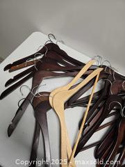 MaxSold Auction: Large Lot of Mixed Wooden &#38; Plastic Hangers - Vancouver (British Columbia, Canada) SELLER MANAGED Reseller Online Auction - East 7th Avenue (STORAGE)