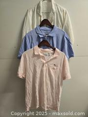 MaxSold Auction: Lot of Men’s Clothing – Vineyard Vines, Lacoste &#38; Robe (3 Items - Vancouver (British Columbia, Canada) SELLER MANAGED Reseller Online Auction - East 7th Avenue (STORAGE)