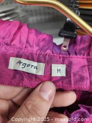 MaxSold Auction: Agora magenta Crinkle blouse - Upper Moreland Township (Pennsylvania, USA) SELLER MANAGED Charity/Fundraising Online Auction - Davisville Road