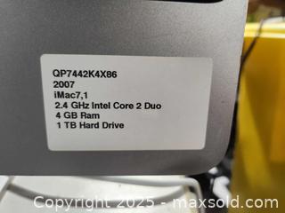 MaxSold Auction: Apple iMac 7.1 - Upper Moreland Township (Pennsylvania, USA) SELLER MANAGED Charity/Fundraising Online Auction - Davisville Road