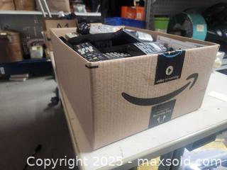 MaxSold Auction: Box full of misc remotes - Upper Moreland Township (Pennsylvania, USA) SELLER MANAGED Charity/Fundraising Online Auction - Davisville Road