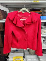 MaxSold Auction: Carson frilled collar coat - Upper Moreland Township (Pennsylvania, USA) SELLER MANAGED Charity/Fundraising Online Auction - Davisville Road