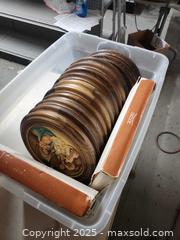 MaxSold Auction: Commemorative christmas plaques by anri - Upper Moreland Township (Pennsylvania, USA) SELLER MANAGED Charity/Fundraising Online Auction - Davisville Road