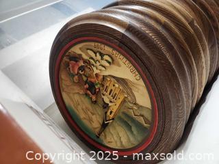 MaxSold Auction: Commemorative christmas plaques by anri - Upper Moreland Township (Pennsylvania, USA) SELLER MANAGED Charity/Fundraising Online Auction - Davisville Road