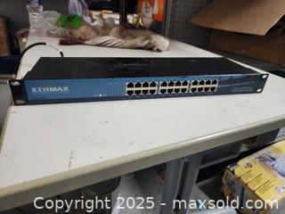 MaxSold Auction: Edimax 24 Ports rackmount switch - Upper Moreland Township (Pennsylvania, USA) SELLER MANAGED Charity/Fundraising Online Auction - Davisville Road