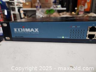 MaxSold Auction: Edimax 24 Ports rackmount switch - Upper Moreland Township (Pennsylvania, USA) SELLER MANAGED Charity/Fundraising Online Auction - Davisville Road