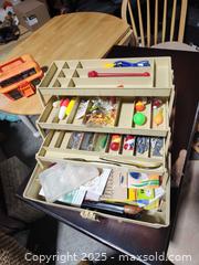 MaxSold Auction: Fishing tackle box - Upper Moreland Township (Pennsylvania, USA) SELLER MANAGED Charity/Fundraising Online Auction - Davisville Road