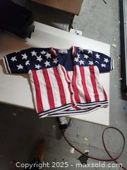 MaxSold Auction: Gina Peters, US flag knit sweater - Upper Moreland Township (Pennsylvania, USA) SELLER MANAGED Charity/Fundraising Online Auction - Davisville Road