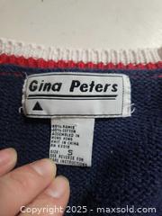 MaxSold Auction: Gina Peters, US flag knit sweater - Upper Moreland Township (Pennsylvania, USA) SELLER MANAGED Charity/Fundraising Online Auction - Davisville Road