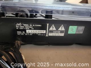 MaxSold Auction: Jvc belt drive turntable  - Upper Moreland Township (Pennsylvania, USA) SELLER MANAGED Charity/Fundraising Online Auction - Davisville Road