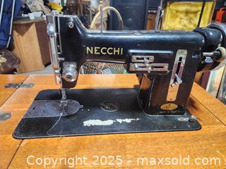 MaxSold Auction: Necchi sewing table - Upper Moreland Township (Pennsylvania, USA) SELLER MANAGED Charity/Fundraising Online Auction - Davisville Road