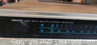 MaxSold Auction: Nikko sta-5010 am/fm stereo receivee - Upper Moreland Township (Pennsylvania, USA) SELLER MANAGED Charity/Fundraising Online Auction - Davisville Road