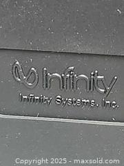 MaxSold Auction: Pair of Infinity speakers  - Upper Moreland Township (Pennsylvania, USA) SELLER MANAGED Charity/Fundraising Online Auction - Davisville Road