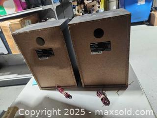 MaxSold Auction: Pair of sharp speakers - Upper Moreland Township (Pennsylvania, USA) SELLER MANAGED Charity/Fundraising Online Auction - Davisville Road