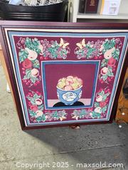 MaxSold Auction: Pairn of needlepoint art - Upper Moreland Township (Pennsylvania, USA) SELLER MANAGED Charity/Fundraising Online Auction - Davisville Road