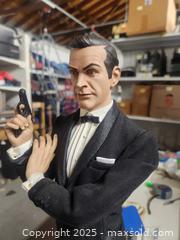 MaxSold Auction: Premium format statue of James bond starring Sean Connery  - Upper Moreland Township (Pennsylvania, USA) SELLER MANAGED Charity/Fundraising Online Auction - Davisville Road