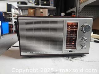 MaxSold Auction: Realistic mta-15 am/fm table radio - Upper Moreland Township (Pennsylvania, USA) SELLER MANAGED Charity/Fundraising Online Auction - Davisville Road