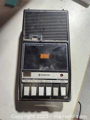 MaxSold Auction: Sanyo cassette recorder - Upper Moreland Township (Pennsylvania, USA) SELLER MANAGED Charity/Fundraising Online Auction - Davisville Road