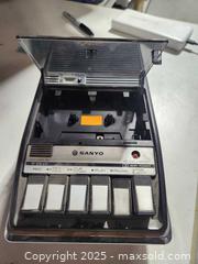 MaxSold Auction: Sanyo cassette recorder - Upper Moreland Township (Pennsylvania, USA) SELLER MANAGED Charity/Fundraising Online Auction - Davisville Road