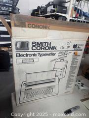 MaxSold Auction: Smith Corona electronic typewriter - Upper Moreland Township (Pennsylvania, USA) SELLER MANAGED Charity/Fundraising Online Auction - Davisville Road