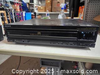 MaxSold Auction: Sony multidisc cd player - Upper Moreland Township (Pennsylvania, USA) SELLER MANAGED Charity/Fundraising Online Auction - Davisville Road
