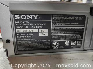 MaxSold Auction: Sony vcr/dvd combo unit - Upper Moreland Township (Pennsylvania, USA) SELLER MANAGED Charity/Fundraising Online Auction - Davisville Road