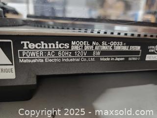 MaxSold Auction: Technics automatic turntable - Upper Moreland Township (Pennsylvania, USA) SELLER MANAGED Charity/Fundraising Online Auction - Davisville Road