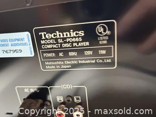 MaxSold Auction: Technics cd changer  - Upper Moreland Township (Pennsylvania, USA) SELLER MANAGED Charity/Fundraising Online Auction - Davisville Road