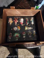 MaxSold Auction: Thomas pacconi classics 3 tier ornament set with wooden box - Upper Moreland Township (Pennsylvania, USA) SELLER MANAGED Charity/Fundraising Online Auction - Davisville Road