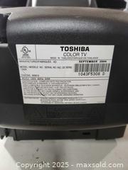 MaxSold Auction: Toshiba color tv - Upper Moreland Township (Pennsylvania, USA) SELLER MANAGED Charity/Fundraising Online Auction - Davisville Road