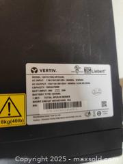 MaxSold Auction: Vertiv Liebert GXT5 UPS - Upper Moreland Township (Pennsylvania, USA) SELLER MANAGED Charity/Fundraising Online Auction - Davisville Road