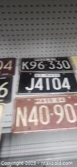 MaxSold Auction: Vintage Massachusetts license plates  - Upper Moreland Township (Pennsylvania, USA) SELLER MANAGED Charity/Fundraising Online Auction - Davisville Road
