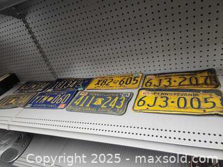MaxSold Auction: Vintage PA plates - Upper Moreland Township (Pennsylvania, USA) SELLER MANAGED Charity/Fundraising Online Auction - Davisville Road