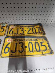 MaxSold Auction: Vintage PA plates - Upper Moreland Township (Pennsylvania, USA) SELLER MANAGED Charity/Fundraising Online Auction - Davisville Road