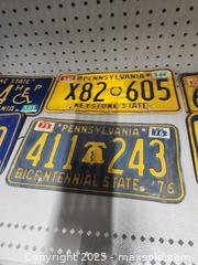 MaxSold Auction: Vintage PA plates - Upper Moreland Township (Pennsylvania, USA) SELLER MANAGED Charity/Fundraising Online Auction - Davisville Road
