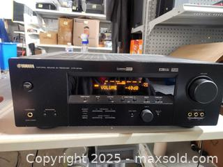 MaxSold Auction: Yamaha natural sound av receiver - Upper Moreland Township (Pennsylvania, USA) SELLER MANAGED Charity/Fundraising Online Auction - Davisville Road