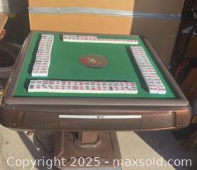 MaxSold Auction: Automatic mahjong game table - Markham (Ontario, Canada) SELLER MANAGED Downsizing Online Auction - Loring Crescent