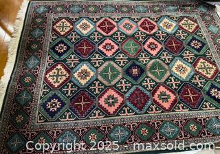 MaxSold Auction: Persian bidjar handmade area rug  - Markham (Ontario, Canada) SELLER MANAGED Downsizing Online Auction - Loring Crescent