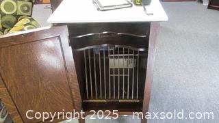 MaxSold Auction: Antique Oak Record/Media Cabinet Side Table ## - Ottawa (Ontario, Canada) SELLER MANAGED Downsizing Online Auction - Oaklawn Crescent