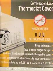 MaxSold Auction: Combination Lock Thermostat Cover, Translucent Plastic - Ottawa (Ontario, Canada) SELLER MANAGED Downsizing Online Auction - Oaklawn Crescent