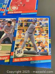 MaxSold Auction: Donruss 1991 Baseball Trading Cards Lot (Approx. 50+) - Ottawa (Ontario, Canada) SELLER MANAGED Downsizing Online Auction - Oaklawn Crescent