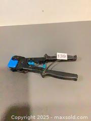 MaxSold Auction: IDEAL 30-496 (Telemaster) Telephone / Modular Crimper - Ottawa (Ontario, Canada) SELLER MANAGED Downsizing Online Auction - Oaklawn Crescent