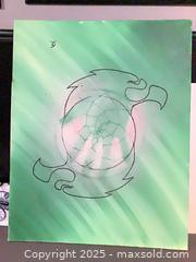 MaxSold Auction: Original Acrylic Painting on Stretched Canvas (Portrait) - Ottawa (Ontario, Canada) SELLER MANAGED Downsizing Online Auction - Oaklawn Crescent