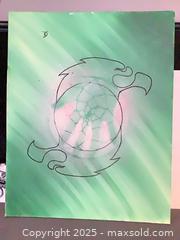 MaxSold Auction: Original Acrylic Painting on Stretched Canvas (Portrait) - Ottawa (Ontario, Canada) SELLER MANAGED Downsizing Online Auction - Oaklawn Crescent