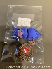 MaxSold Auction: Royal Canadian Legion Shot Put Medal with Blue Ribbon - Ottawa (Ontario, Canada) SELLER MANAGED Downsizing Online Auction - Oaklawn Crescent