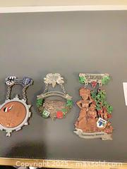 MaxSold Auction: Set of 3 German Wine Festival Medals (8–12 cm)## - Ottawa (Ontario, Canada) SELLER MANAGED Downsizing Online Auction - Oaklawn Crescent